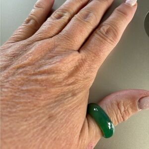 Jade ring new size 10.5